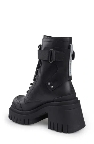 Zigi Josanna Lug Sole Platform Bootie In Black