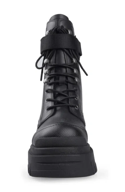 Zigi Josanna Lug Sole Platform Bootie In Black