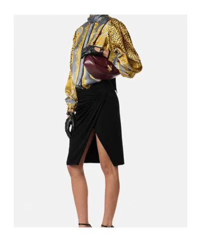 Versace Silk Shirt In Multi