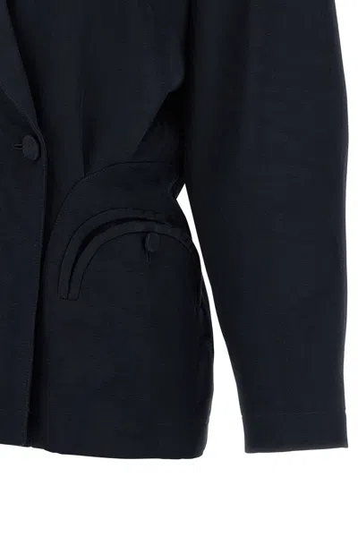 Blazé Milano Long-sleeved Suit Jacket In Blue