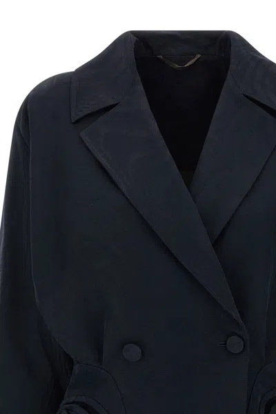 Blazé Milano Long-sleeved Suit Jacket In Blue