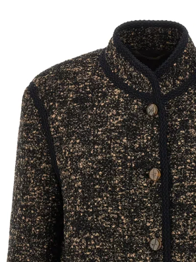 Blazé Milano 'katara Curly' Blazer In Black