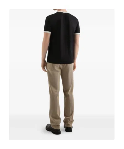 Dolce & Gabbana Trousers With Back Pockets And Belt Loops In Brown