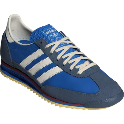 Adidas Originals Sl 72 Rs Blue/core White/better Scarlet Sneaker In Blue