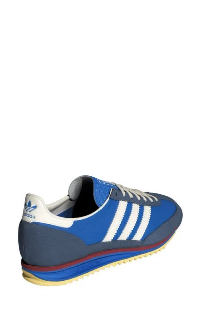 Adidas Originals Sl 72 Rs Blue/core White/better Scarlet Sneaker In Blue