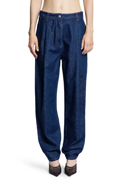 Magda Butrym Denim Pants In Blue