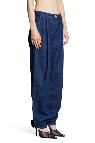 Magda Butrym Denim Pants In Blue