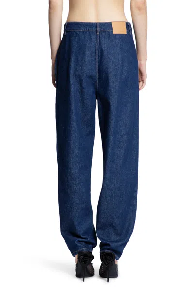Magda Butrym Denim Pants In Blue