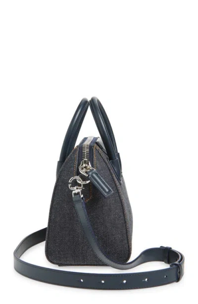 Givenchy Mini Antigona Handbag Top Handles In Blue