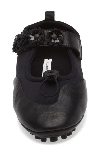 Cecilie Bahnsen Neoprene And Goatskin Leather Flat Shoes In White