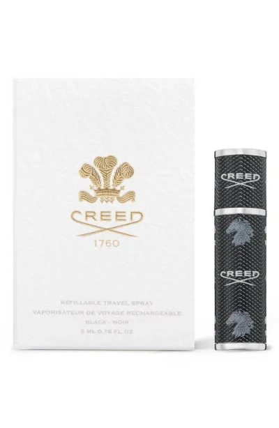 Creed Refillable Travel Perfume Atomizer In Black