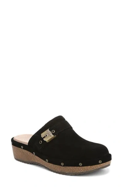 Dr. Scholl's Women's Original Flex Clog Round Toe Shoes In Black