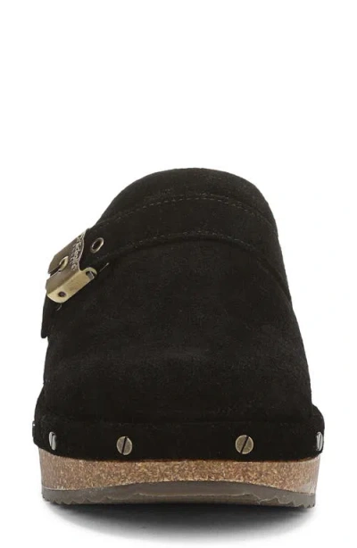 Dr. Scholl's Women's Original Flex Clog Round Toe Shoes In Black