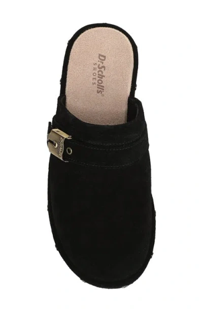 Dr. Scholl's Women's Original Flex Clog Round Toe Shoes In Black