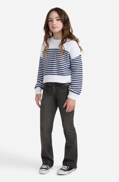 Abercrombie Big Girls 5-18 Low Rise Bootcut Jeans In Gray