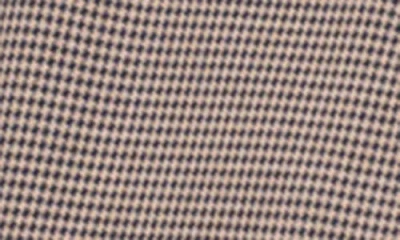 Staud Eugene Micro Houndstooth Jacket In Brown