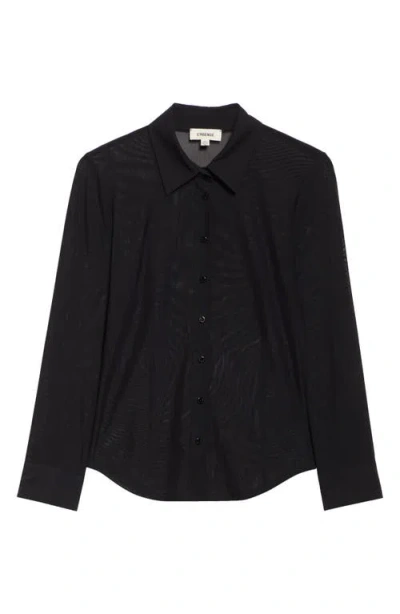 L'agence Indiana Fitted Shirt In Black