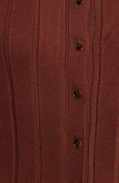 Petal And Pup Petal & Pup Bowery Knit Vest & Pants Set In Brown