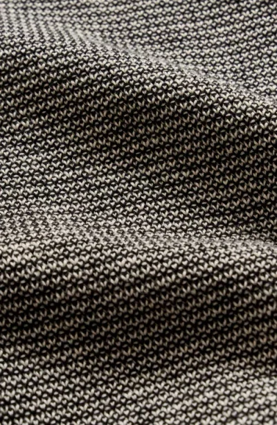 Billy Reid Tuck Stripe Crewneck Sweater In Black