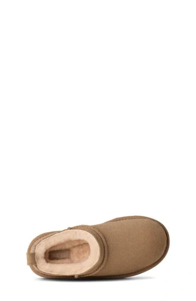 Ugg Kids Classic Micro Slippers In Sand