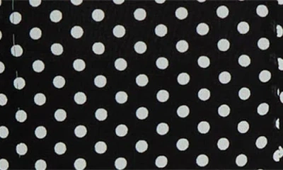 Reformation Womens Caviar Dot Anelis Woven Midi Dress In Black