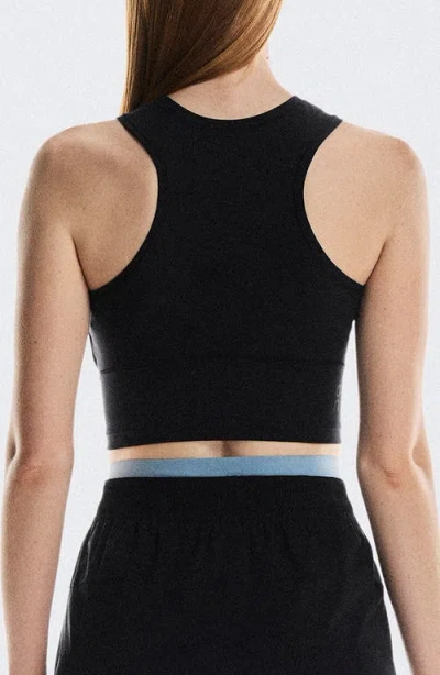 On Studio Crop Tank In Black
