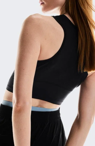 On Studio Crop Tank In Black