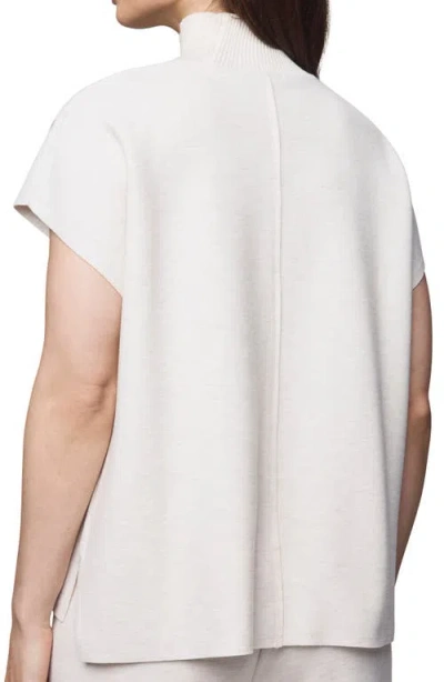 Splendid Winslow Mock Neck Pullover In White