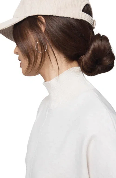 Splendid Winslow Mock Neck Pullover In White