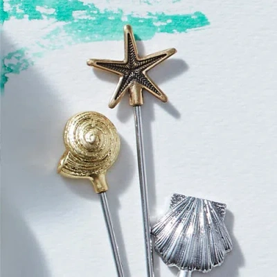 Joanna Buchanan Shell Cocktail Picks In Multi