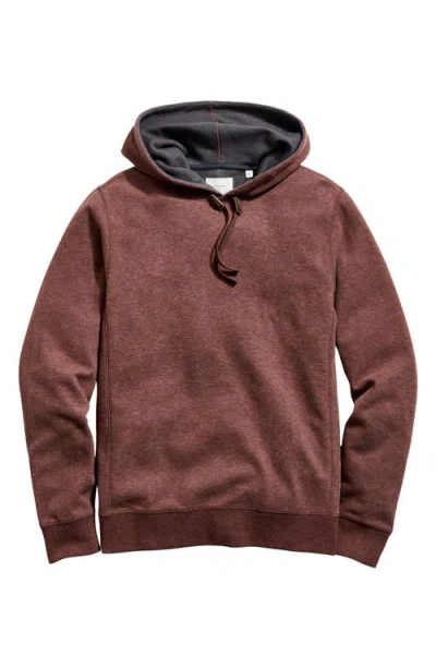 Billy Reid Cotton Blend Hoodie Sweatshirt In Brown