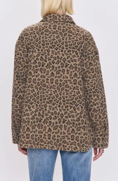 Pistola Cecile Leopard Jacket In Feline In Brown