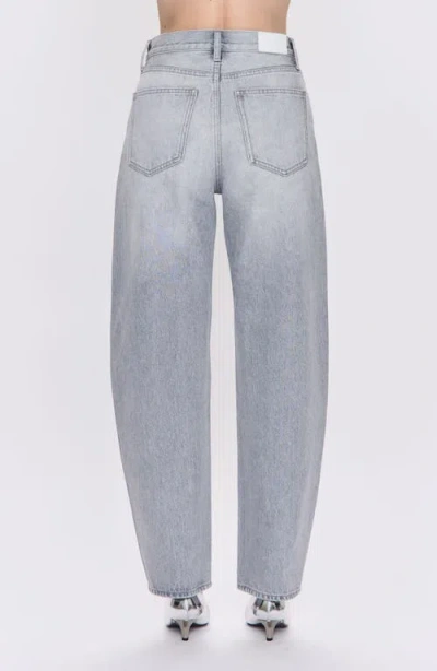 Pistola Cassie Crop Jean In Enigma Grey In Blue