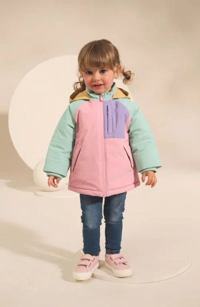 Next Kids' Colorblock Waterproof Jacket In Multi