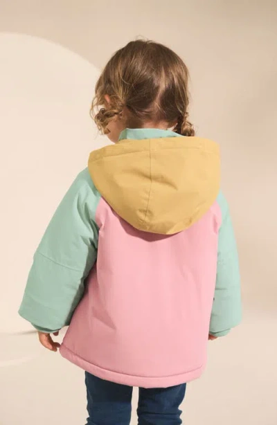 Next Kids' Colorblock Waterproof Jacket In Multi
