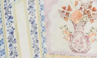 Camilla Shirt Tunic With Side Buttons Botanical Ballads In Multi