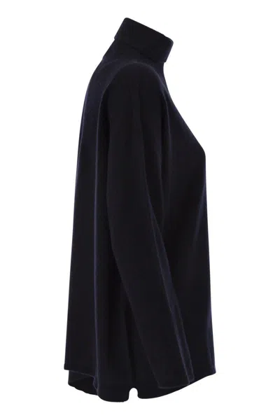 Vanisé Cashmere Turtleneck Sweater In Black