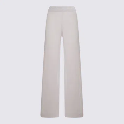 Allude Trousers Blacks And Greys In White