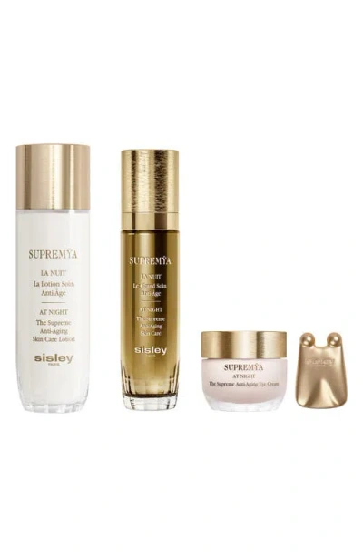 Sisley Paris L'integral Anti-age & Ginkgo Gua Sha Set $1745 Value In Transparent