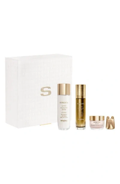 Sisley Paris L'integral Anti-age & Ginkgo Gua Sha Set $1745 Value In Transparent