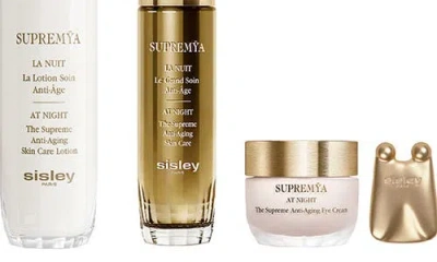 Sisley Paris L'integral Anti-age & Ginkgo Gua Sha Set $1745 Value In Transparent