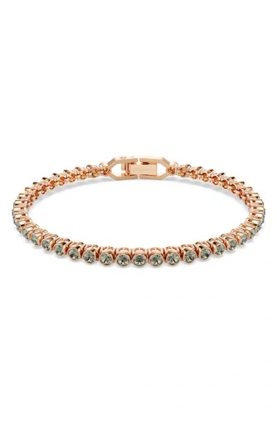 Swarovski Imber Emily Tennis Bracelet In Gold