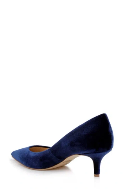 Jewel Badgley Mischka Women's Enola Velvet Pumps In Blue