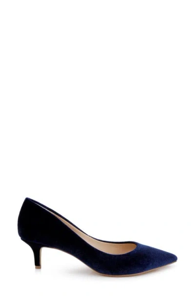 Jewel Badgley Mischka Women's Enola Velvet Pumps In Blue