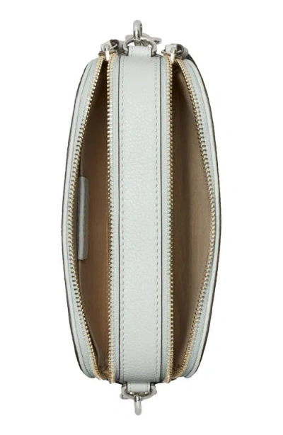 Tory Burch Miller Mini Crossbody Bag Light Titanium In Silver