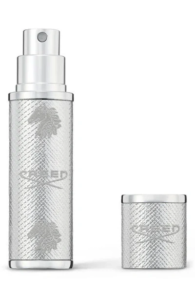 Creed Refillable Travel Perfume Atomizer In Silver