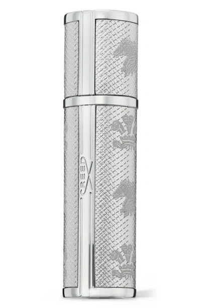 Creed Refillable Travel Perfume Atomizer In Silver