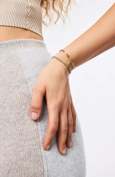 Ana Luisa Crew Bead Bracelet In Gray