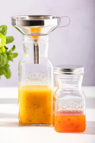 Kilner Juice And Sauce Glass Bottle, 34 Ounce In Transparent
