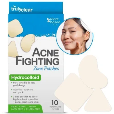 Truly Clear Acne Zone Patches, 10 Count, 3 Sizes In Multi
